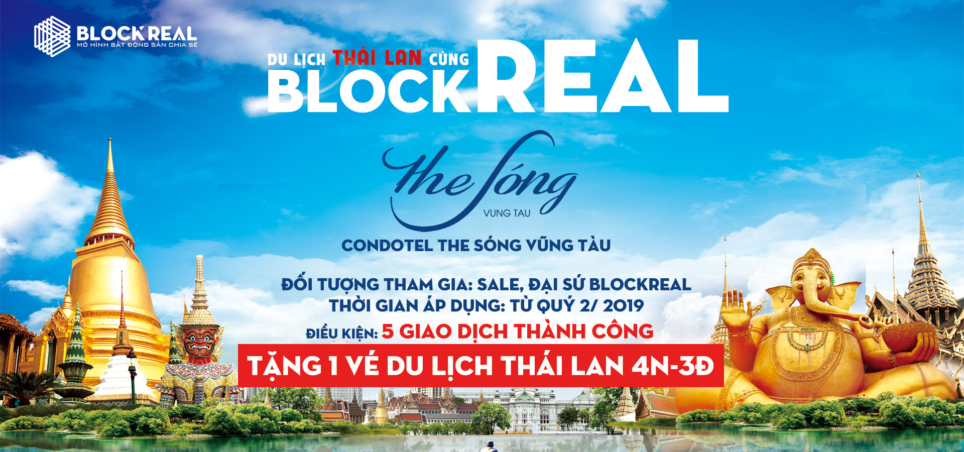 DU LỊCH THÁI LAN CÙNG BLOCKREAL