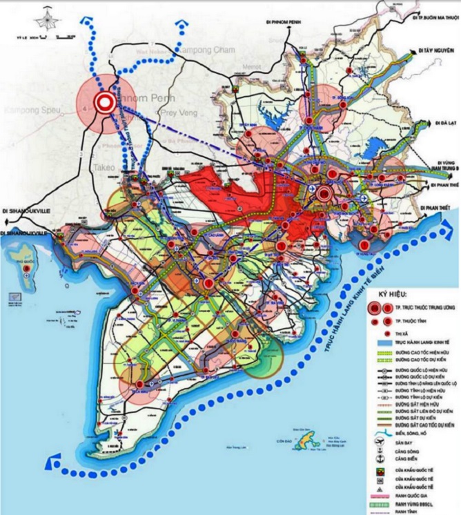 QUY HOẠCH PHÁT TRIỂN ĐÔ THỊ VỆ TINH TỈNH LONG AN 2020 TẦM NHÌN 2030