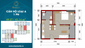 Căn hộ loại A (1PN)